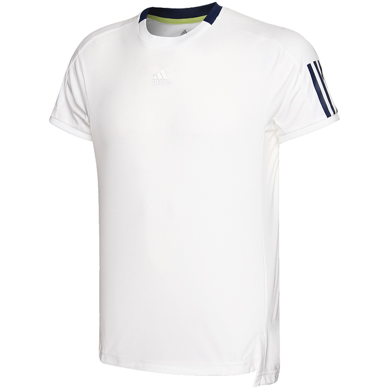 【自营】adidas阿迪达斯男子短袖T恤网球休闲运动服CF7974 L CF7974白色