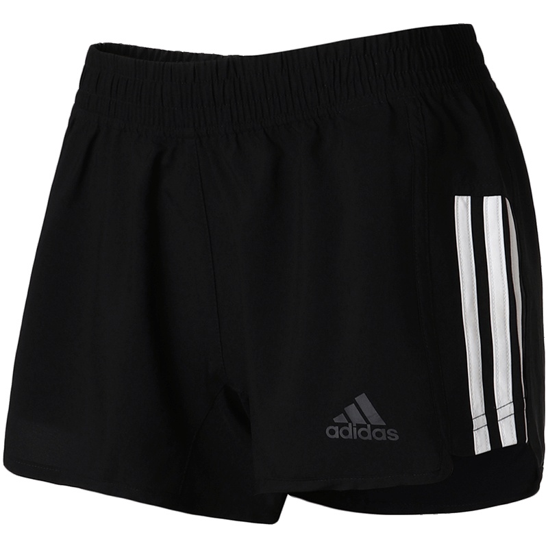 【自营】adidas阿迪达斯女子运动短裤训练跑步透气运动服CV3346 L CV3346黑