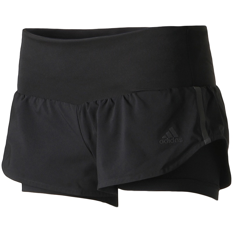【自营】adidas阿迪达斯女子运动短裤透气跑步休闲运动服CY6323 L CY6323黑