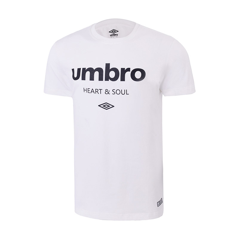 【自营】茵宝UMBRO男装短袖T恤运动服运动休闲UOC63015-001