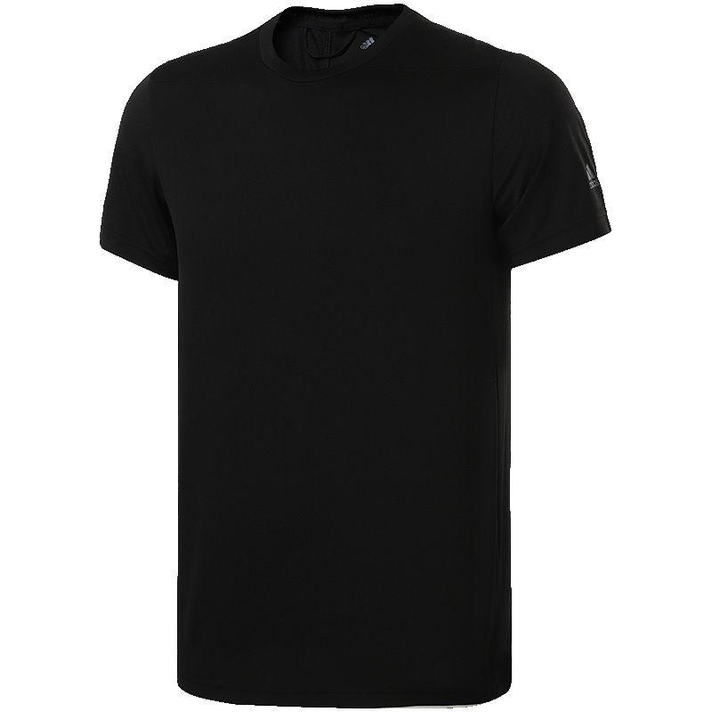 【自营】adidas阿迪达斯男子短袖T恤户外休闲运动服CV4894. L CV4895黑