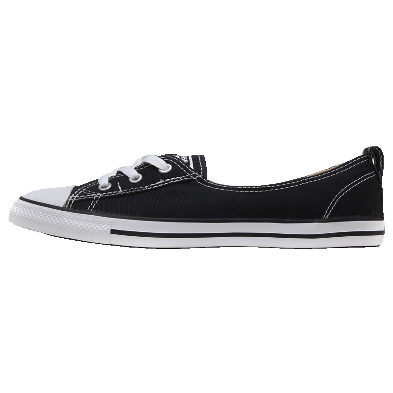 【自营】Converse匡威女鞋帆布鞋经典款薄底浅口运动鞋547162C 547162C黑色