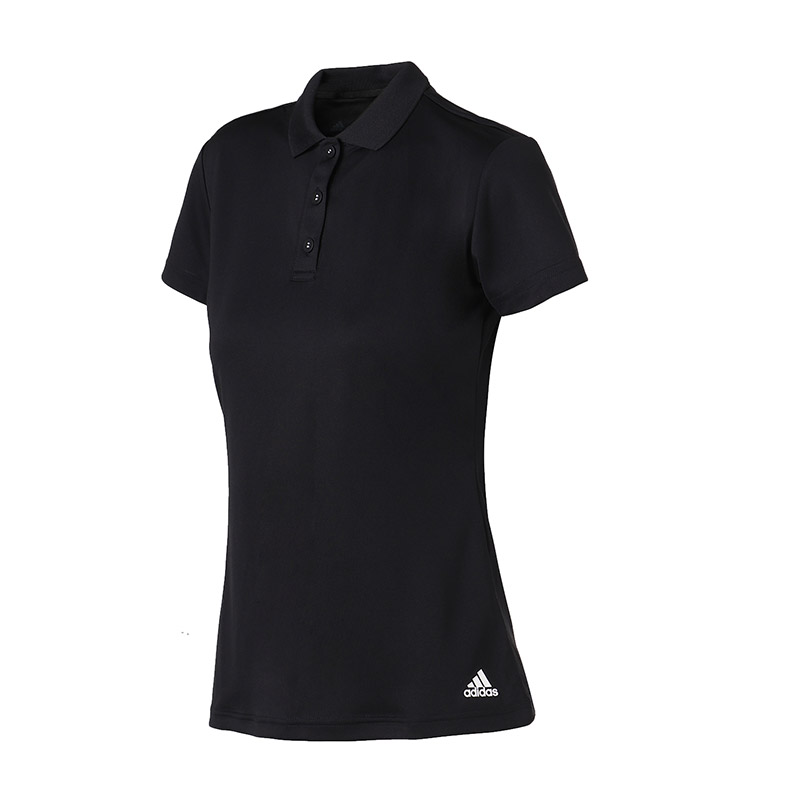 adidas阿迪达斯女子短袖POLO衫网球休闲运动服CE1479 L CE0379暗靛蓝