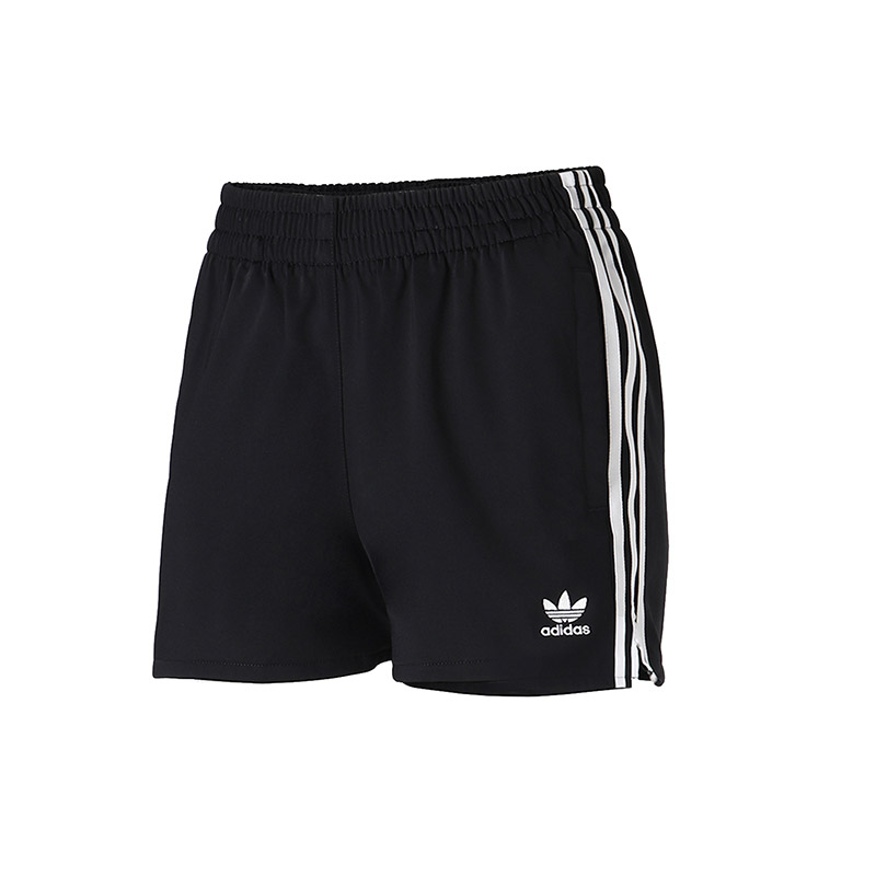 adidas阿迪达斯三叶草女子休闲运动短裤CY4763 30 CY4763黑