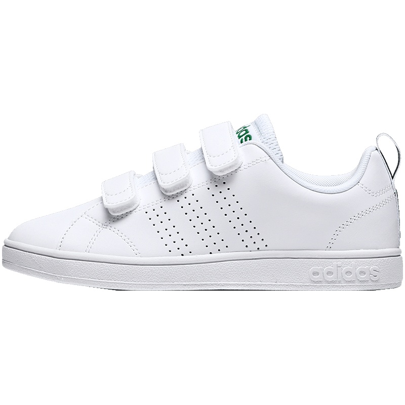 【自营】adidas阿迪达斯NEO男子女子板鞋小白鞋休闲运动鞋AW5210. AW5210亮白+骑士绿
