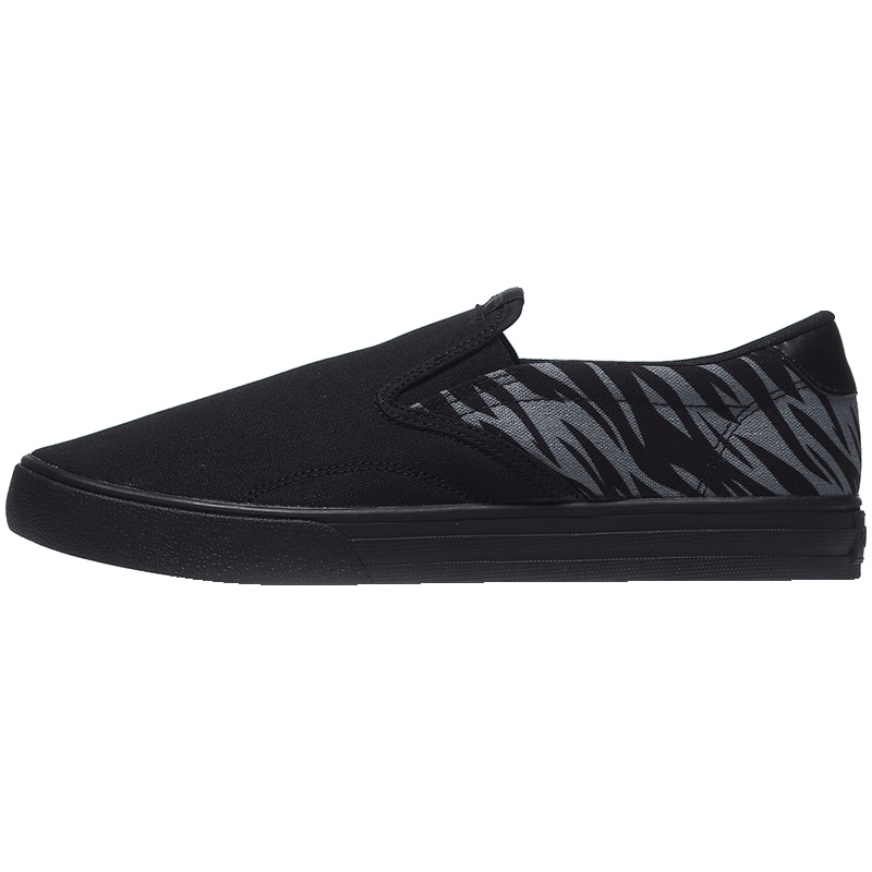 【自营】adidas阿迪达斯男子板鞋一脚蹬帆布休闲运动鞋DB1772. DB17721号黑色+五度灰