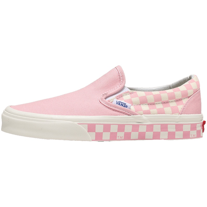 VANS范斯女运动休闲休闲鞋VN0A38F7RA8 VN0A38F7RA8粉色+白色 34.5码