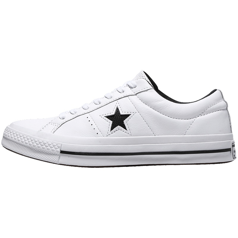 Converse匡威男女鞋板鞋one star低帮休闲运动鞋158464C 158464C白色