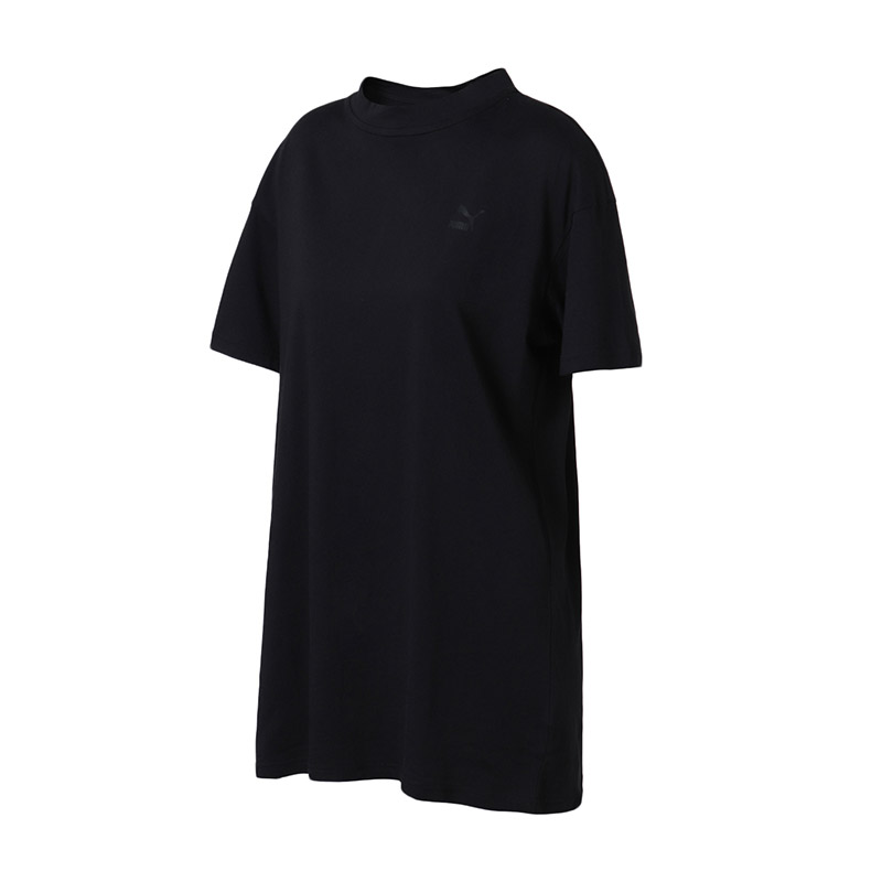 彪马PUMA女运动休闲短袖T恤 85023601 L 85023601黑色