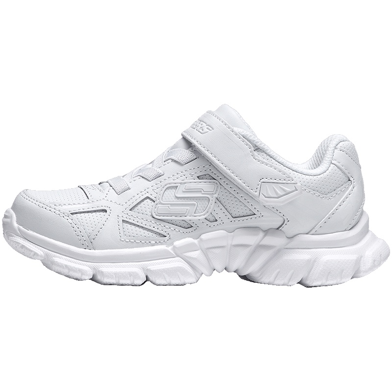 Skechers斯凯奇男童运动鞋魔术贴轻便透气跑步鞋998095L 998095L/BBK黑色