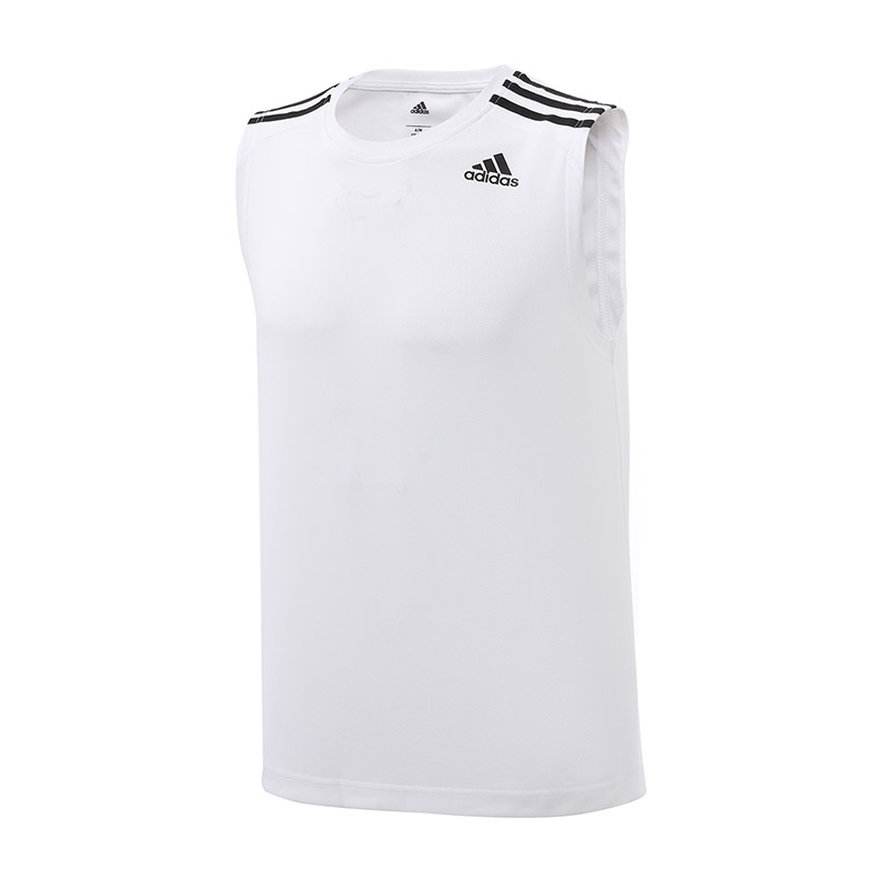 adidas阿迪达斯男装背心综合训练运动服BK3548 3XL BK3548白