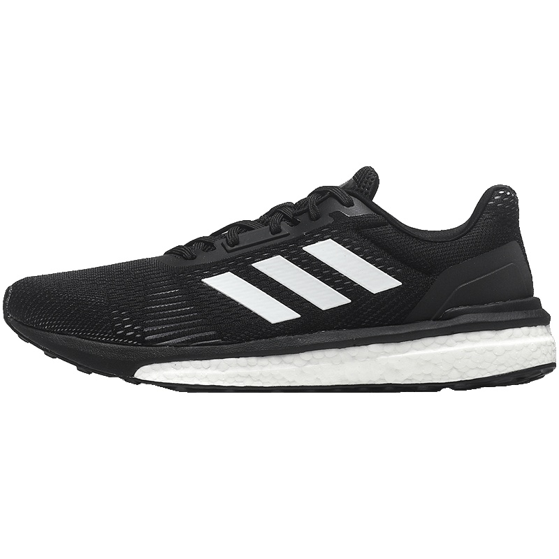 adidas阿迪达斯男鞋跑步鞋运动鞋AQ0326 AQ0326黑色+亮白