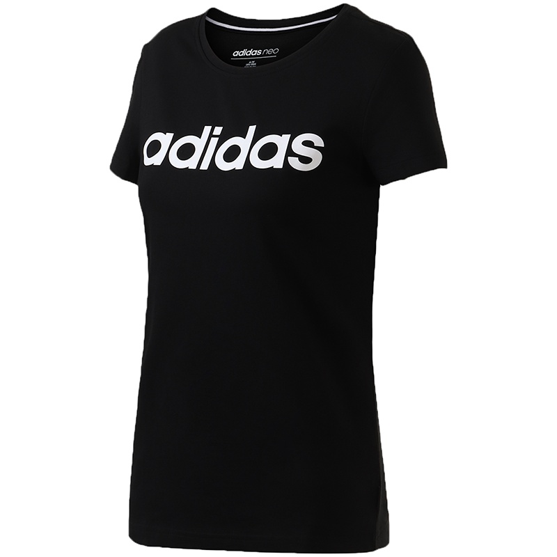 adidas阿迪达斯NEOLOGO款短袖T恤DM2064 L DM2064黑色