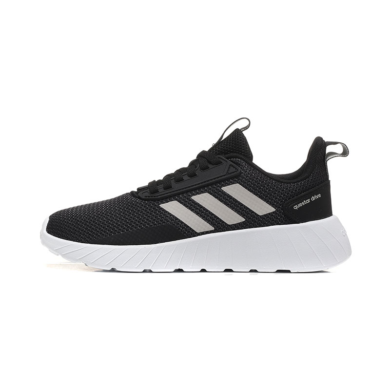 adidas阿迪达斯童鞋大童休闲运动鞋DB1914 DB1914碳黑+1号黑色+一度灰 /适合脚长220mm