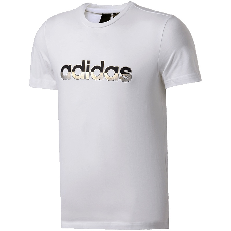 adidas阿迪达斯男子短袖T恤休闲运动服DM5213 L DM5213黑