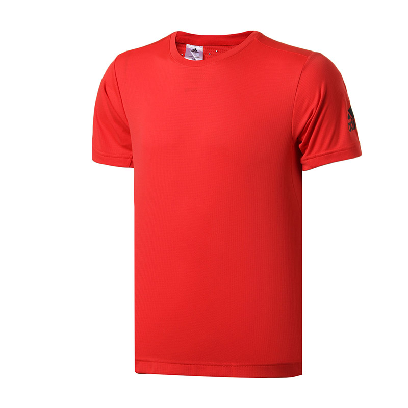 adidas阿迪达斯男子短袖T恤训练跑步运动服CZ5424 M CZ5424红