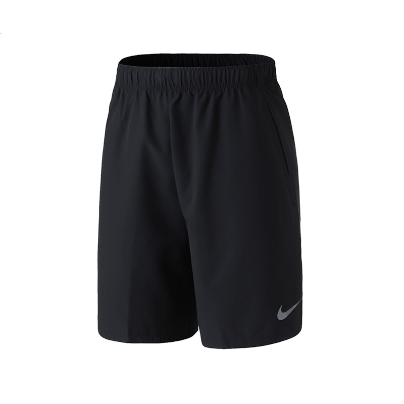 NIKE耐克男裤运动短裤透气宽松训练梭织短裤五分裤927527 L 927527-010黑+深灰