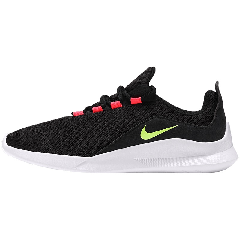 【自营】NIKE耐克男鞋休闲鞋网面透气轻便运动鞋AA2181 AA2181-001黑+荧光黄+太阳红+煤黑+白