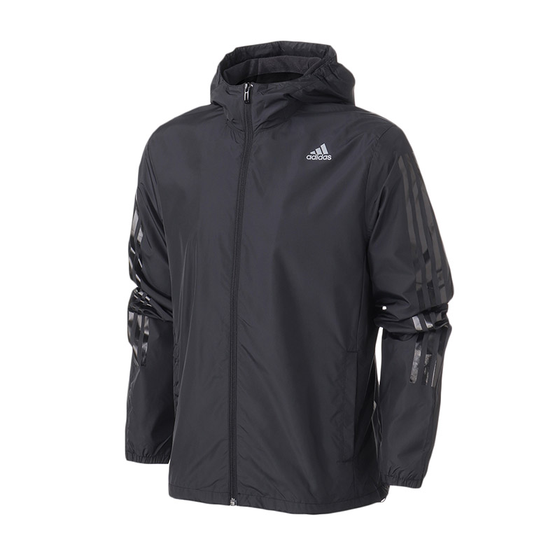 adidas阿迪达斯男子外套夹克防风服训练运动服DH2604 L DH2604黑色