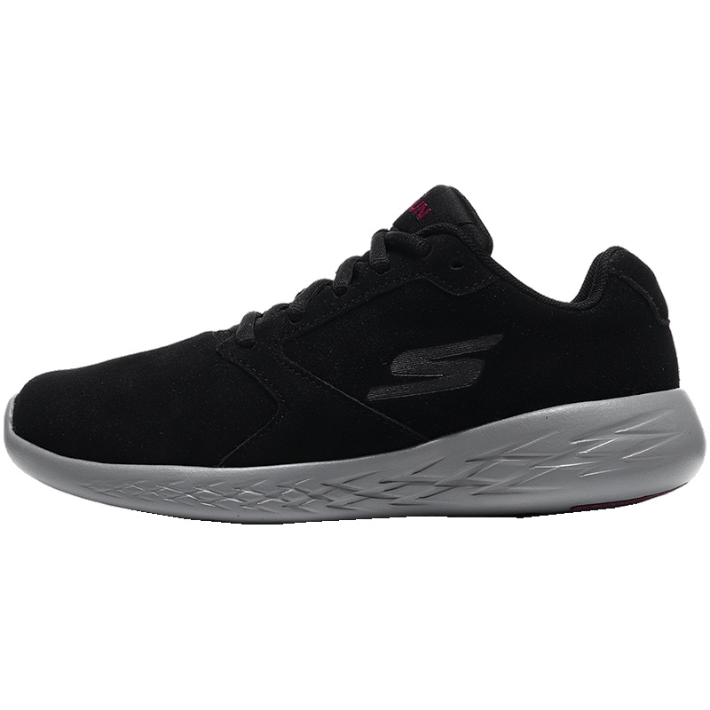 Skechers斯凯奇女跑步鞋GO RUN 600低帮运动鞋15075 15075/BKGY黑色+灰色