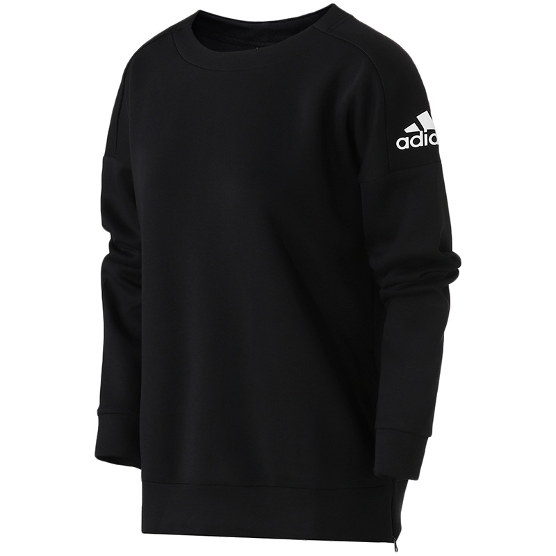adidas阿迪达斯女子卫衣套头衫休闲运动服DN9054 L DN9054黑色