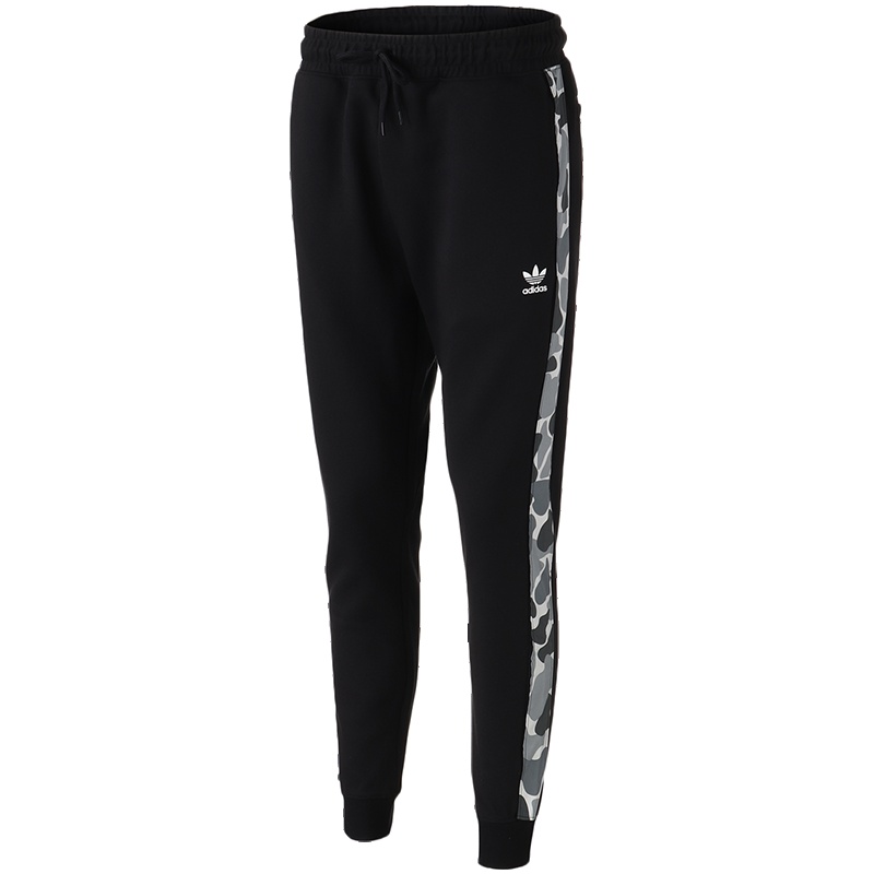 【自营】adidas阿迪达斯三叶草男运动休闲长裤DN8037 L DN8037黑
