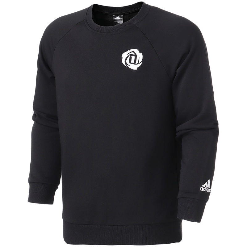 【自营】adidas阿迪达斯男子卫衣篮球ROSE罗斯休闲运动服DN5852 L DN5852黑色