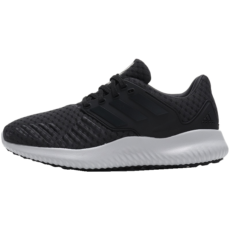 【自营】adidas阿迪达斯男子跑步鞋ALPHABOUNCE休闲运动鞋AQ0552 AQ0552炭黑+黑色