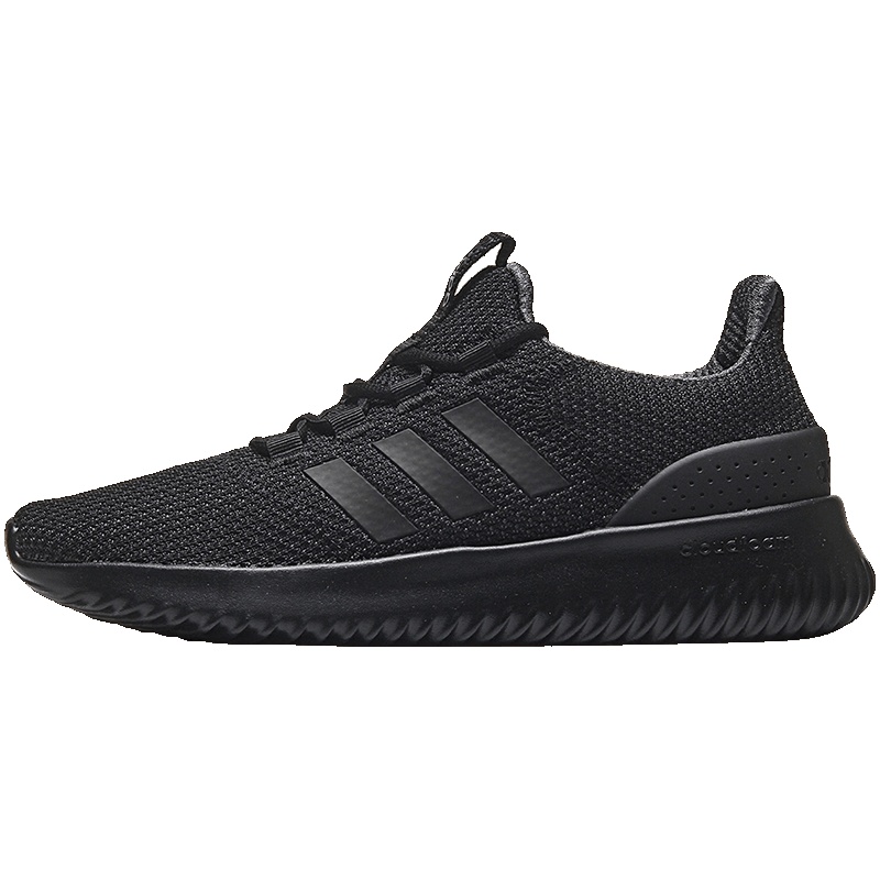 【自营】adidas阿迪达斯NEO男子休闲鞋CF低帮轻便运动鞋BC0018 B436381号黑色+亮白+喜水库红