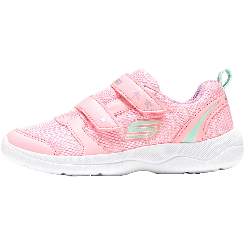 【自营】Skechers斯凯奇童鞋休闲鞋轻便魔术贴女小童运动鞋82119N 82119N/PNK红 24码/135
