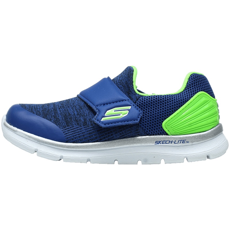 【自营】SKECHERS斯凯奇童鞋男秋季小童一脚蹬休闲鞋儿童运动鞋 95067N/BLLM柠檬 22.5码/125