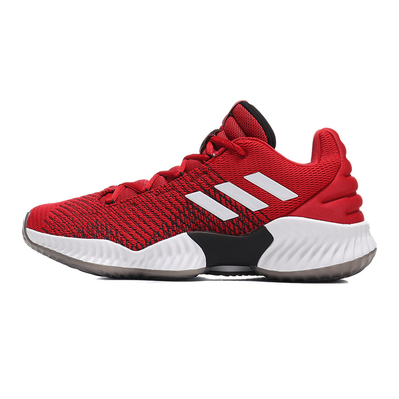 adidas阿迪达斯男子篮球鞋PRO BOUNCE实战训练运动鞋B41868. B41868红色/白色