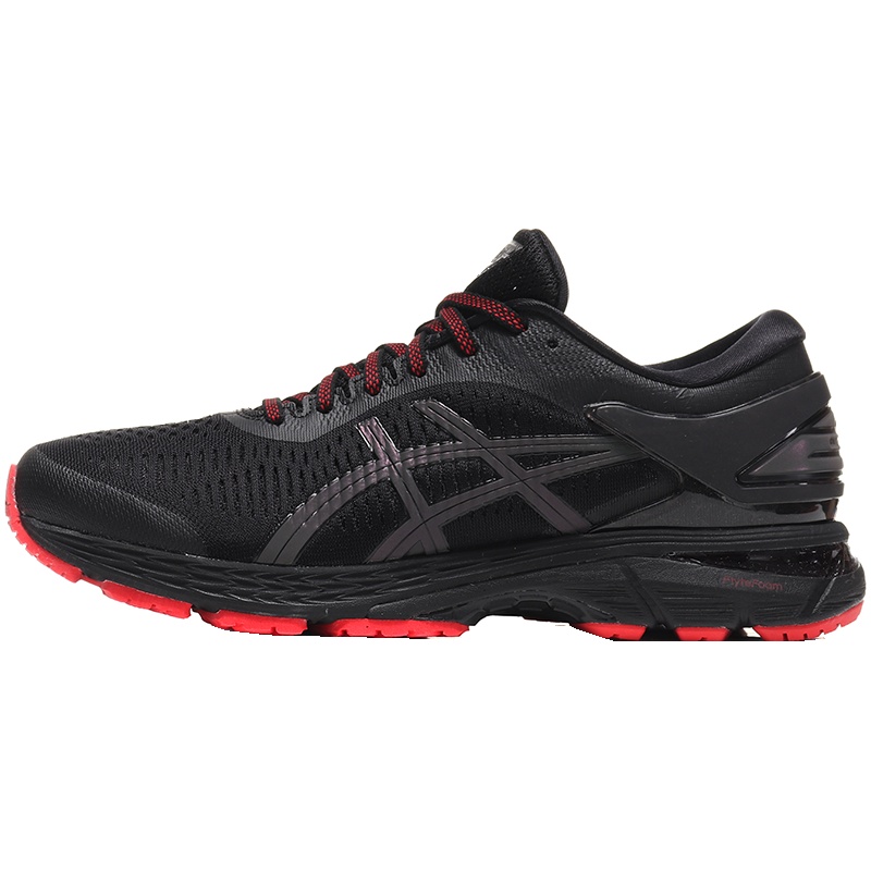ASICS亚瑟士男子跑步鞋GEL-KAYANO 25运动鞋1011A022-001 1011A022-001黑色