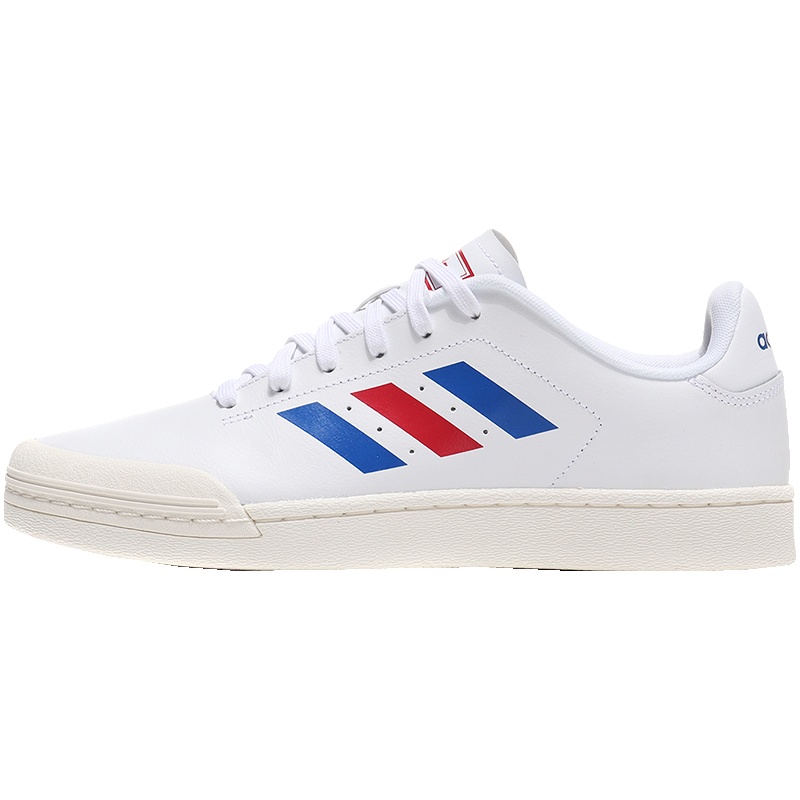 adidas阿迪达斯NEO男运动休闲板鞋休闲鞋DB3046 DB3046亮白+亮蓝+浅猩红