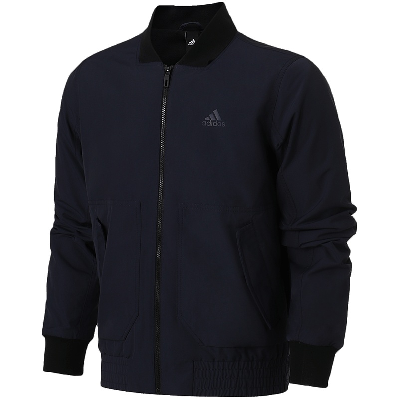 adidas阿迪达斯男外套夹克秋冬休闲运动服DT2493 L DT2493蓝色