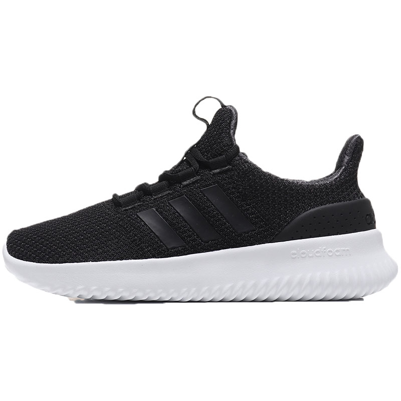 adidas阿迪达斯男儿童鞋透气网面跑步休闲运动鞋AQ1687. AQ1687黑色 /适合脚长220mm