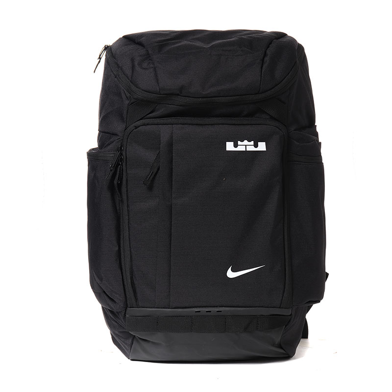 NIKE耐克男包女包双肩包运动户外休闲旅游学生背包BA5563 BA5563-010黑+黑+白（55*33*17cm）