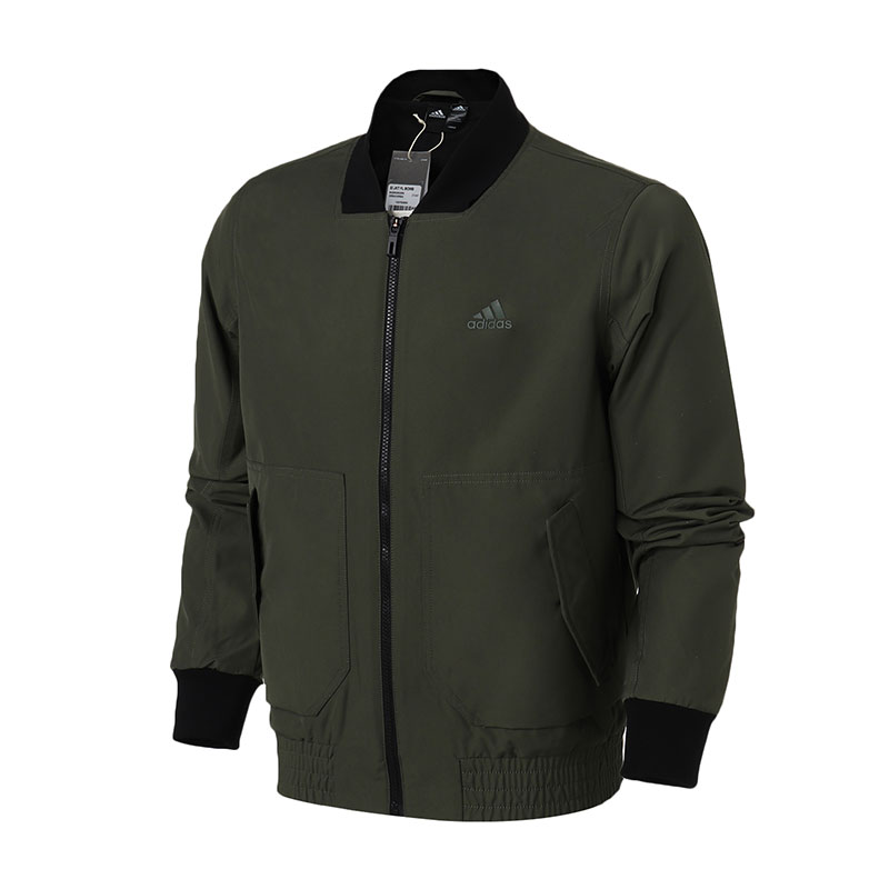 adidas男装夹克外套休闲运动服DT2486 L DT2486黑色
