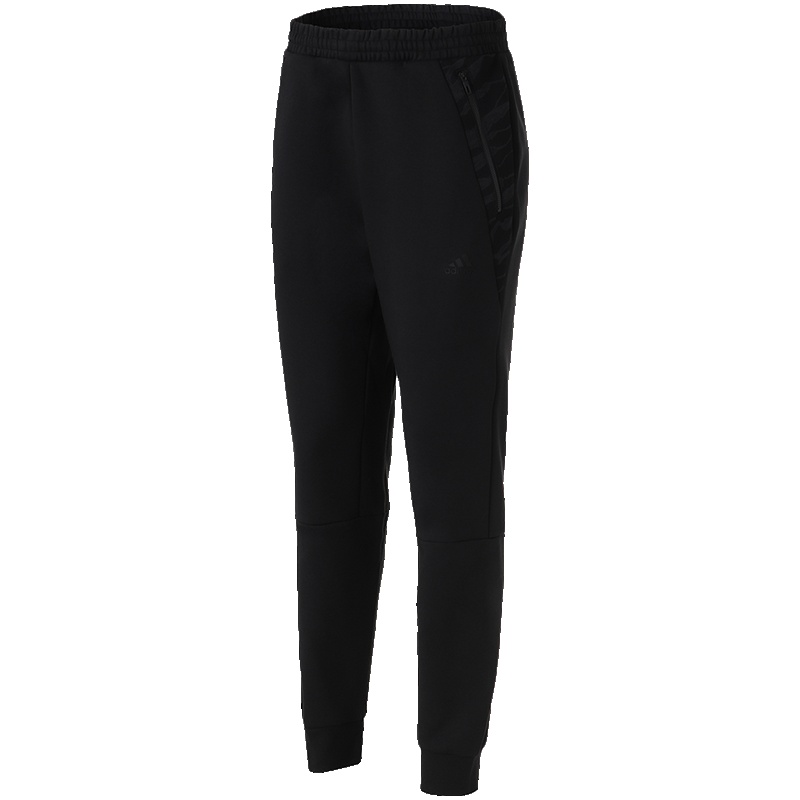 adidas男服运动长裤针织收口休闲运动服DT2483 L DT2483黑色