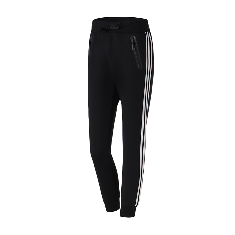 adidas女服运动长裤针织收口休闲运动服DX8261 M DX8261黑色