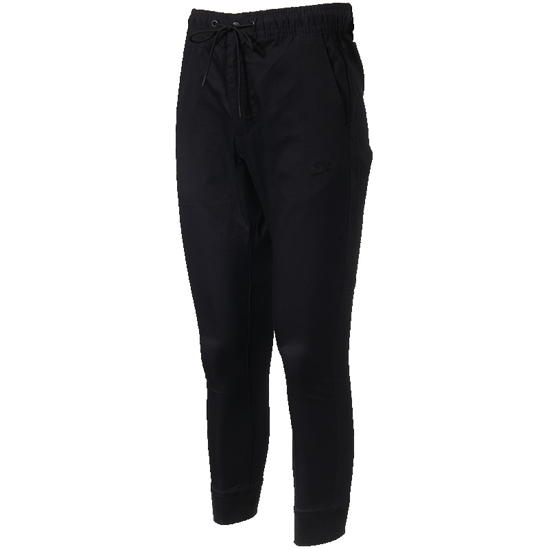【自营】NIKE耐克男装长裤针织收口小脚休闲运动裤805099 L 805099-010黑+黑