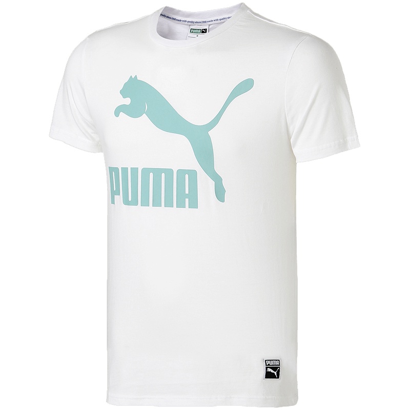 【自营】彪马PUMA男短袖T恤57566166 L 57566197彪马白