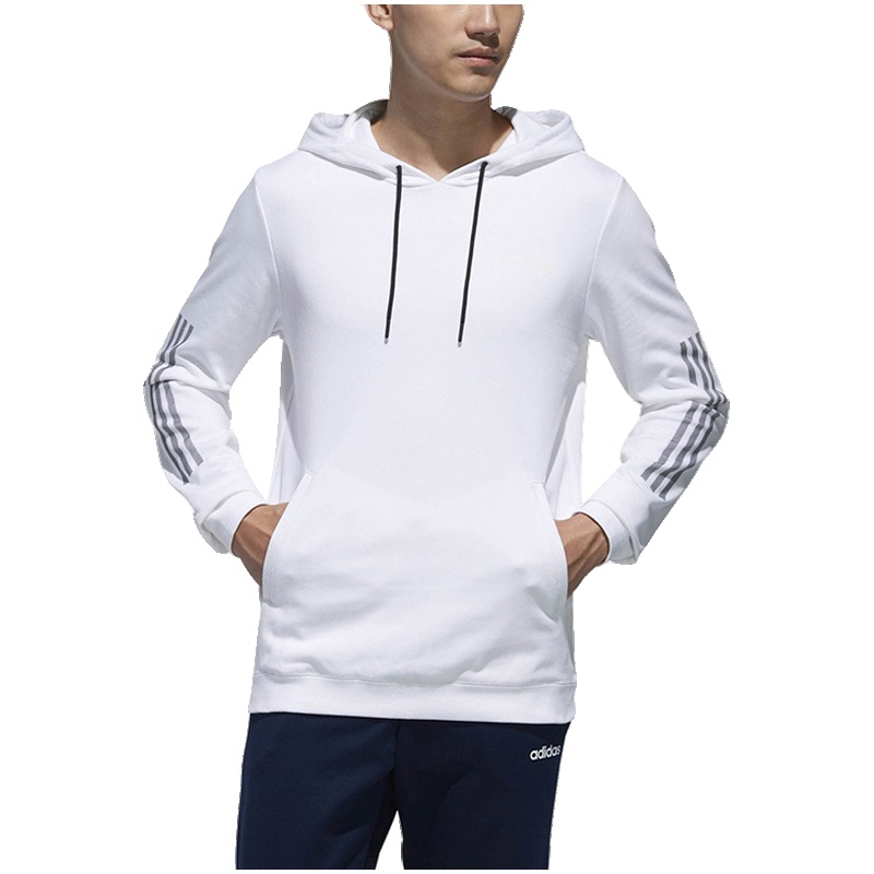 adidas阿迪达斯NEO男装连帽运动休闲卫衣DM4260 L DM4260白色