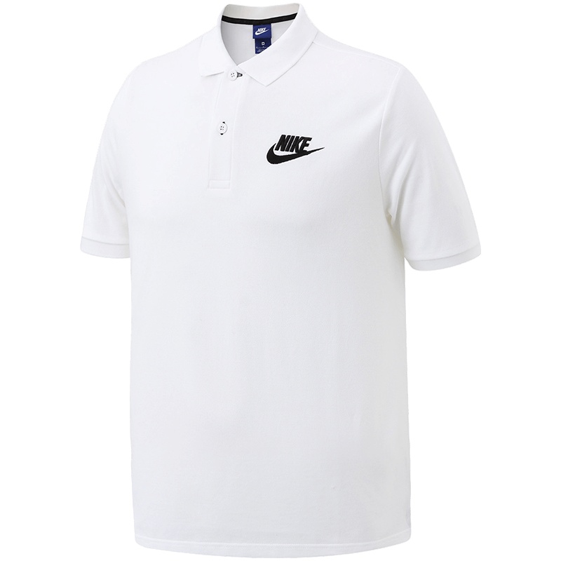 耐克NIKE男装短袖Polo运动休闲运动服829361-100 XL 829361-100白+黑