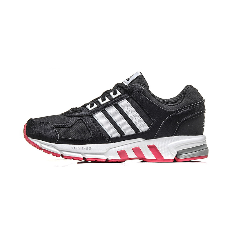 adidas阿迪达斯女子跑步鞋EQT跑步训练运动鞋BY3298 BY3298黑色+白色