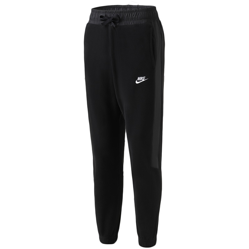 耐克男裤运动长裤保暖时尚舒适加绒休闲运动裤929127 L 929127-010黑+黑+白