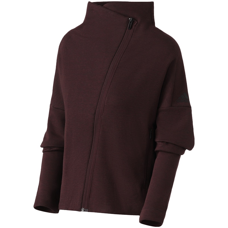 adidas女服夹克外套休闲运动服CZ8999 L CZ8999红棕色