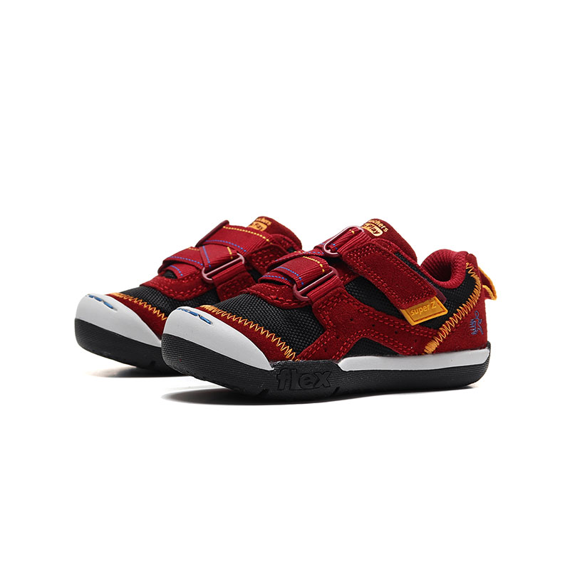 【自营】Skechers斯凯奇男小童休闲鞋低帮耐磨跑步运动鞋97880N 97880N/BUBK棕红 24码/135