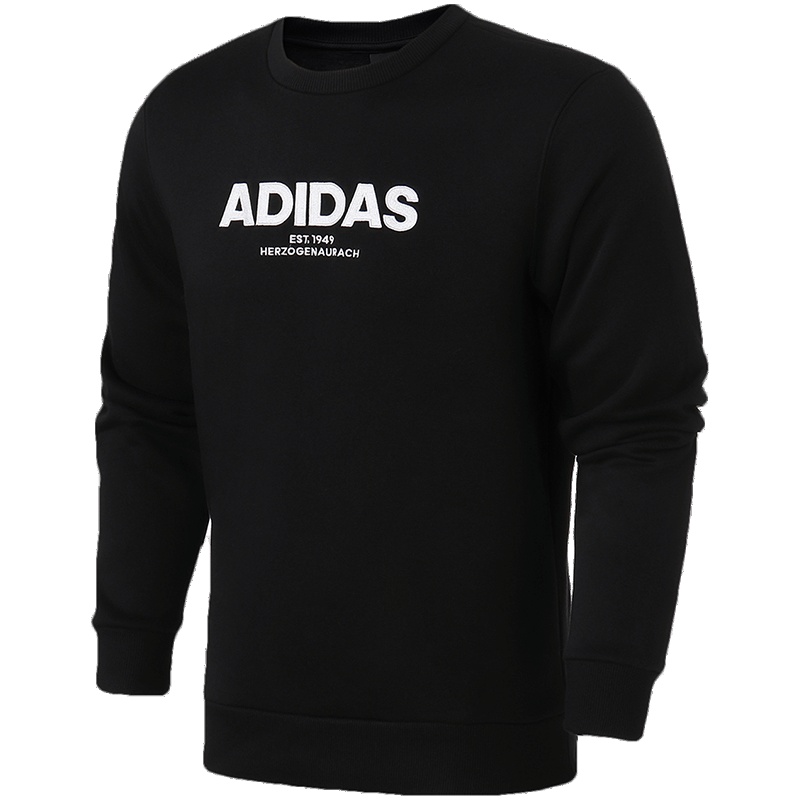【自营】adidas阿迪达斯男子卫衣套头衫休闲运动服CZ9075 L CZ9075黑色