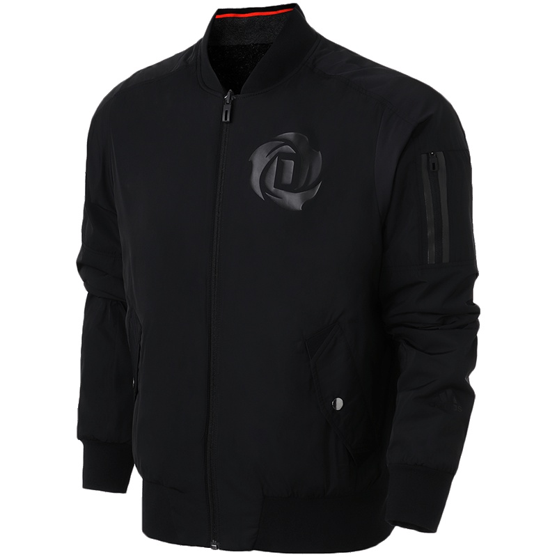 【自营】adidas阿迪达斯男子外套夹克篮球休闲运动服DP1861 L DP1861黑色